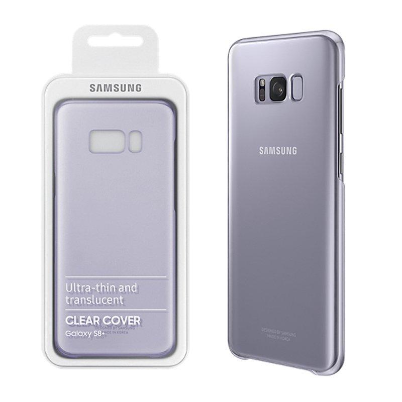 Samsung Galaxy S8+ permatomas dėklas (Violetinis) QG955CVE 