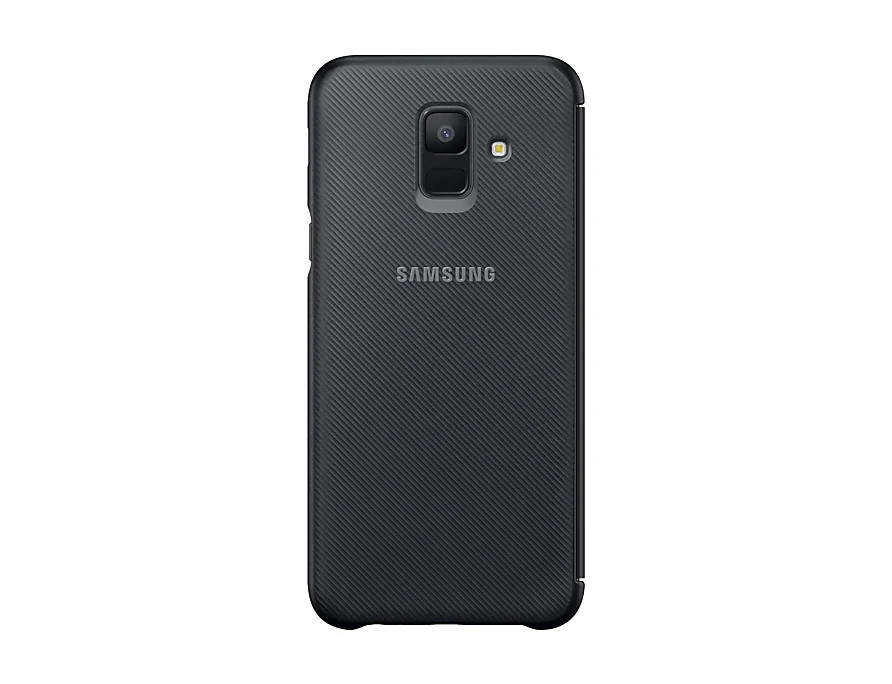 Samsung Galaxy A6 (2018) dėklas - piniginė (Juodas) WA600CBE