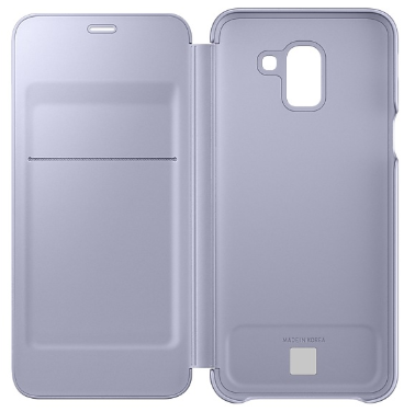 Samsung Galaxy A6+ (2018) dėklas - piniginė (Violetinis) WA605CVE