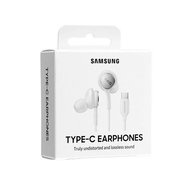 Į ausis dedamos ausinės Samsung IC100BWE Earphones Type-C, Baltos