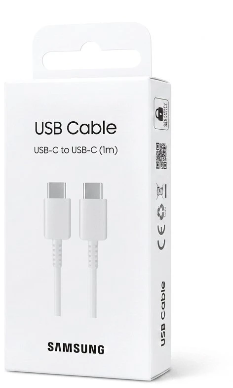 Reach Samsung DA705BBE įkrovimo kabelis Type-C į Type-C, 1 m (Baltas)