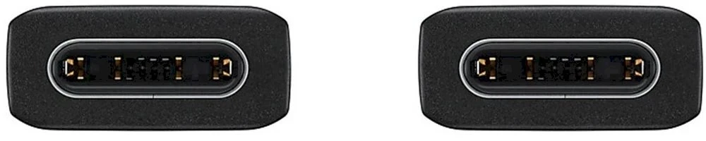 112803 EP-DN980BBE Samsung USB-C/USB-C duomenų kabelis 1m juodos spalvos (Bulk)
