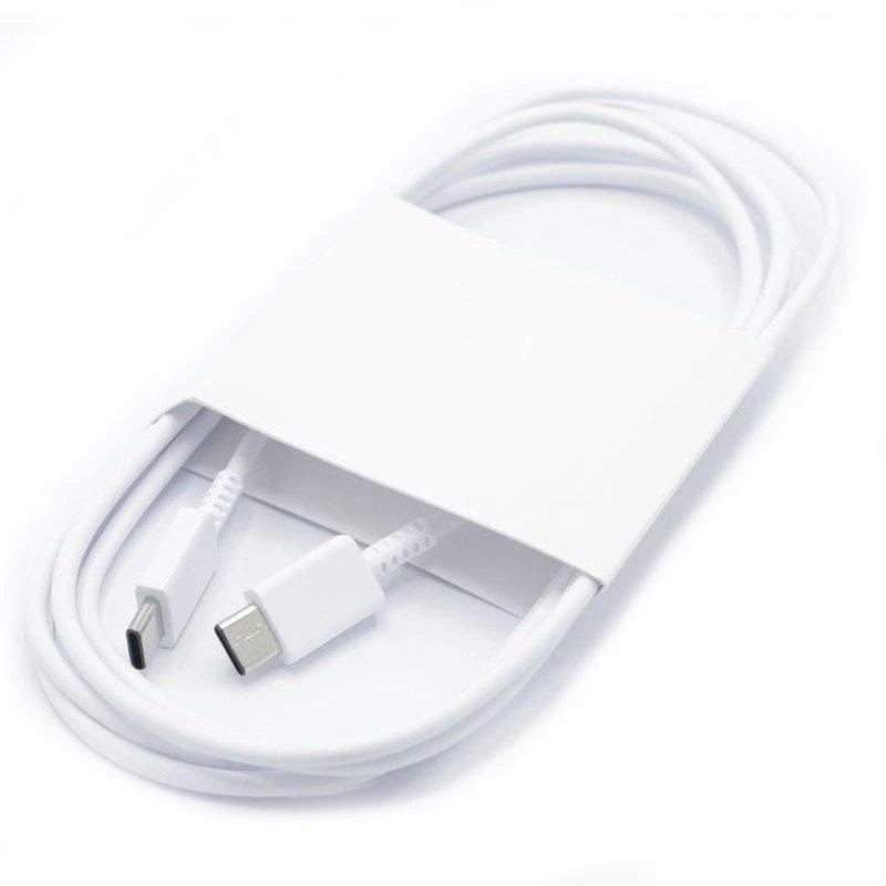 KABELIS SAMSUNG EP-DW767JWE USB-C - USB-C 25W 3A 1.8M Baltas BULK
