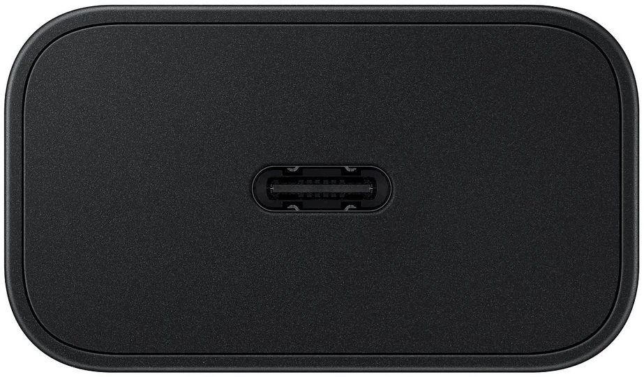 112803 EP-T2510EBE Samsung USB-C 25W Kelioninis įkroviklis juodos spalvos (OOB Bulk)