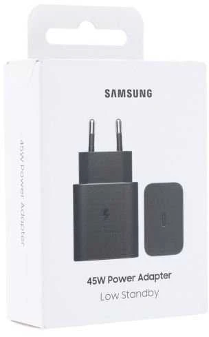 Samsung PD 45W Type-C sieninis pakrovėjas (be laido) Juodas