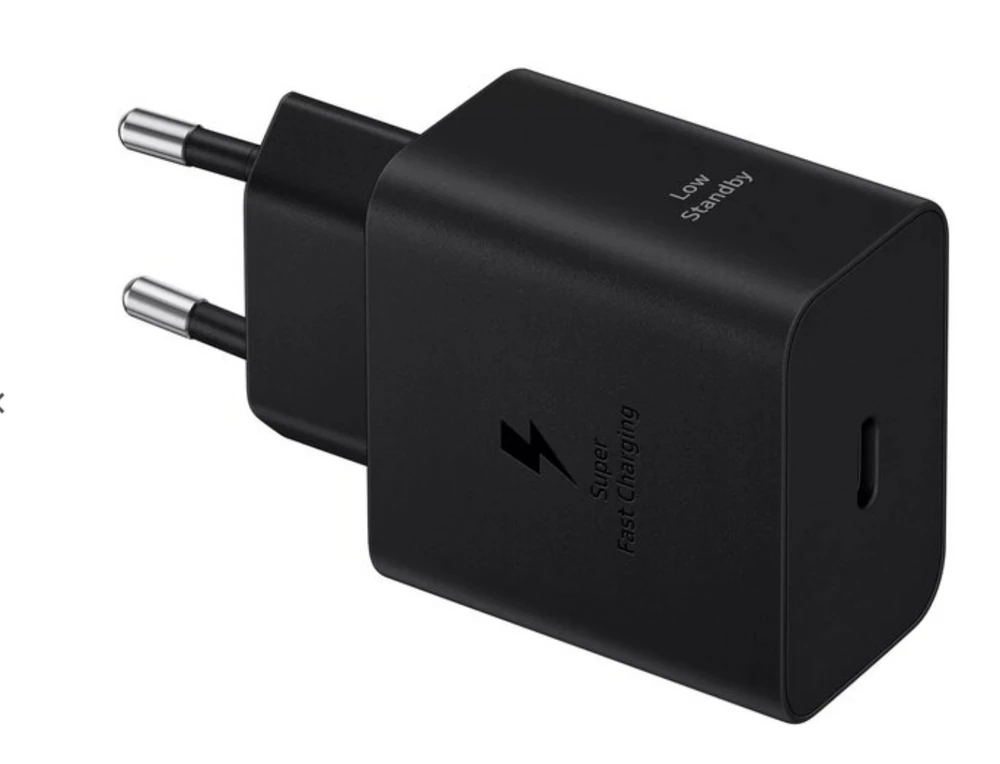 Samsung PD 45W Type-C sieninis pakrovėjas (su laidu) Juodas
