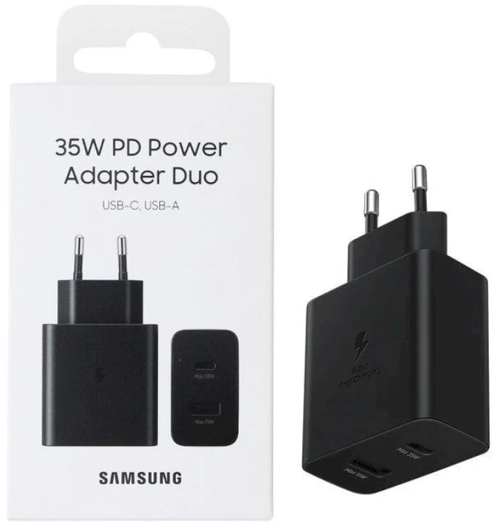 Samsung PD 35W Maitinimo Adapteris Duo TA220NB Juodas