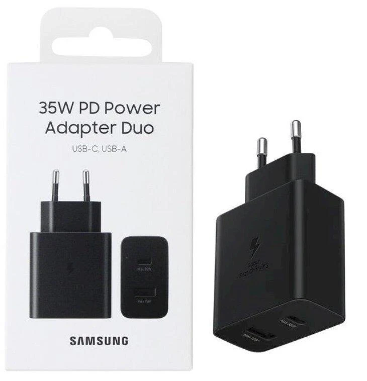 Samsung PD 35W Maitinimo Adapteris Duo TA220NB Juodas