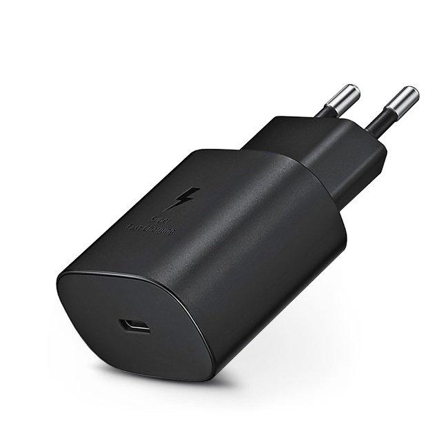 Samsung TA800XBE Travel Greitas įkroviklis Type-C į Type-C 25W, 1m (Juodas)