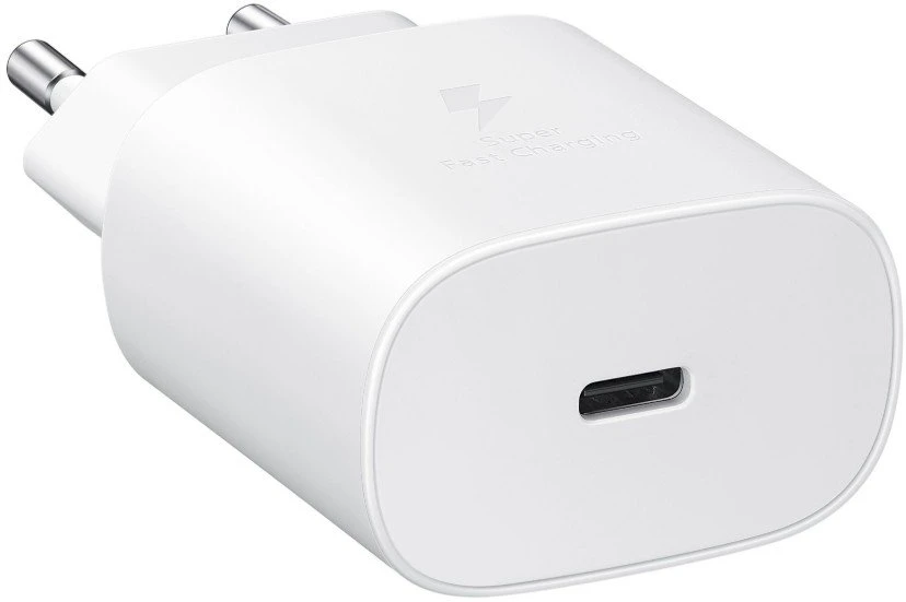 Samsung EP-TA800EWE kelioninis įkroviklis USB-C 25W baltas (OOB Bulk)