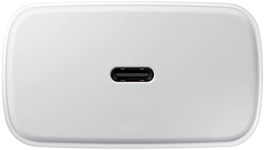 112803 EP-TA845EWE + EP-DW767JWE Samsung 45W Kelioninis įkroviklis + USB-C/USB-C kabelis baltos spalvos (OOB Bulk pakuotė)