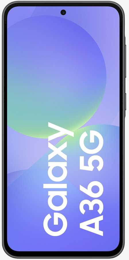 Išmanusis telefonas Samsung Galaxy A36 5G 6/128GB Juodas (SM-A366BZKBEUE)