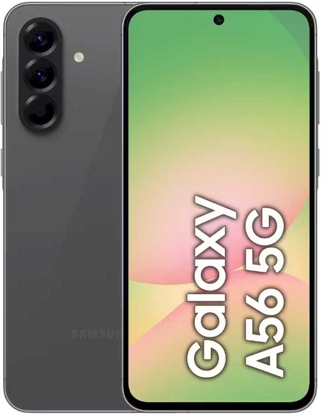 Išmanusis telefonas Samsung Galaxy A56 A566 5G Dual Sim 8GB RAM 256GB Enterprise Edition – Graphite