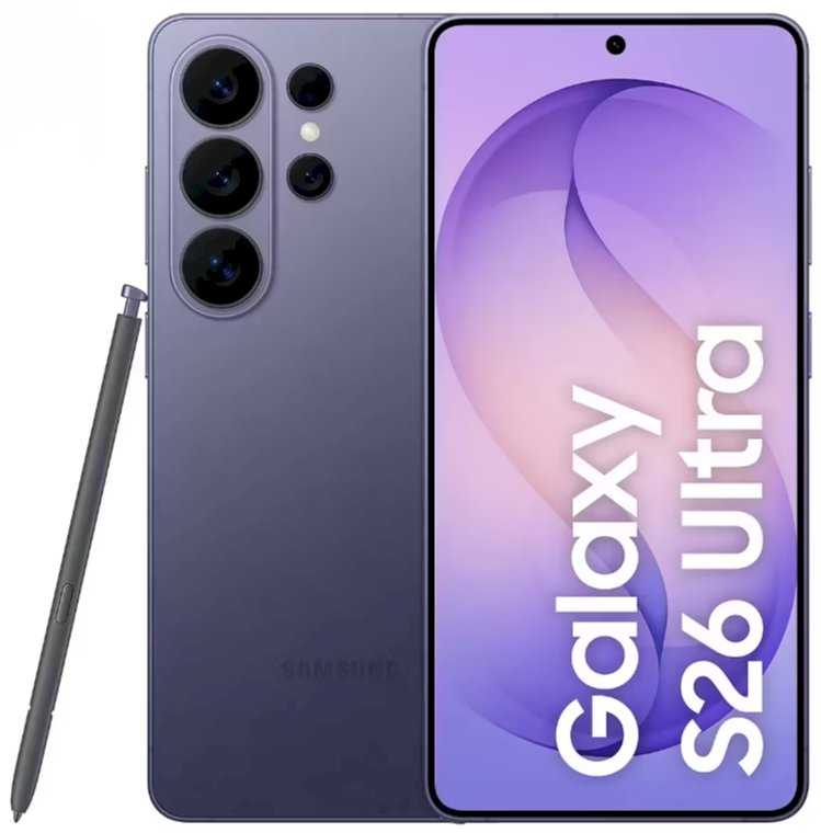 Samsung Galaxy S26 Ultra S948 5G Dual Sim 12GB RAM 256GB – Cobalt Violet
