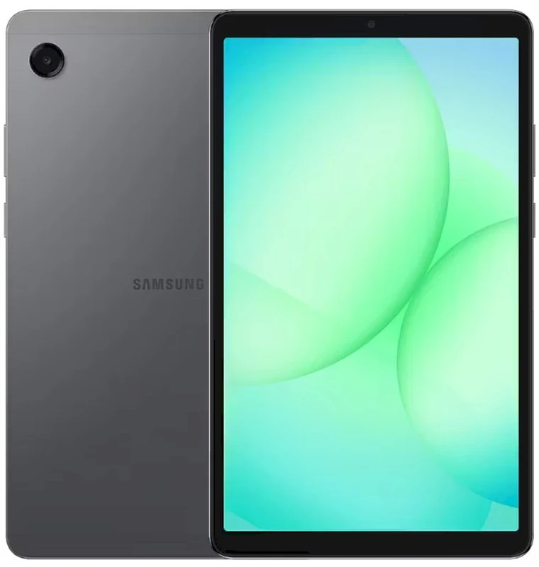 Samsung | Galaxy | Tab A11 (X130) | 8.7 " | Pilkas | TFT LCD | 800 x 1340 pikselių | Mediatek | Helio G99 | 4 GB | 64 GB | Wi-Fi | Front camera | 5 MP | Rear camera | 8 MP | Bluetooth | 5.3 | Android | 15