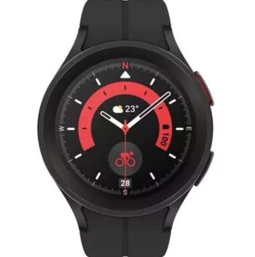 Išmanusis laikrodis Samsung Galaxy Watch Pro 5 BT (45 mm), Juodo titano spalvos