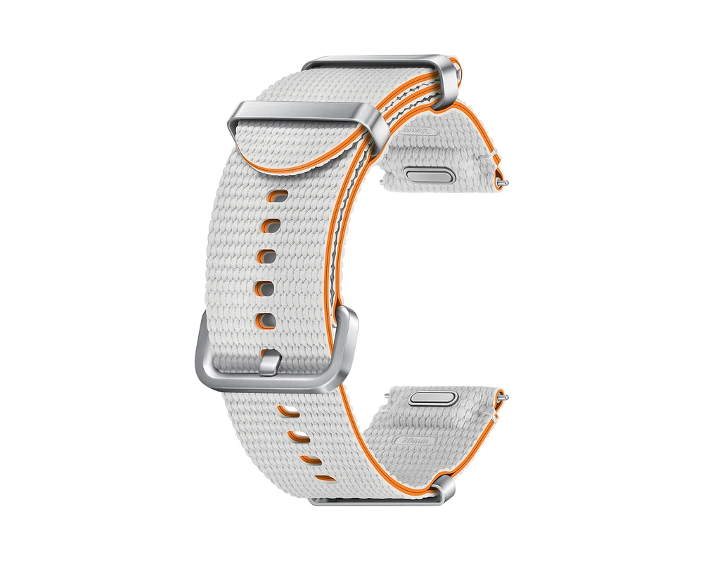 112803 ET-SOL31LSE Samsung Galaxy Watch 4/5/6/7 Stylish Sport apyrankė 20mm M/L sidabro spalvos