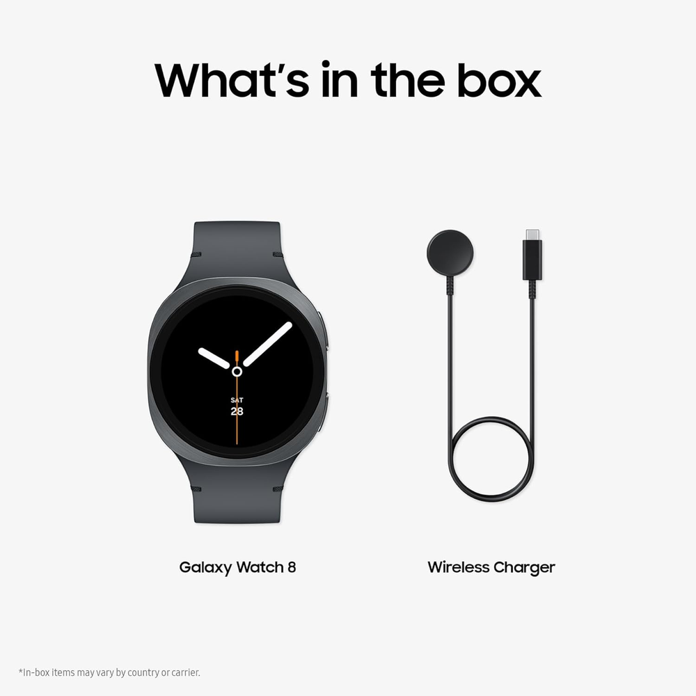 Išmanusis laikrodis Samsung Galaxy Watch 8 40mm LTE Dark Gray