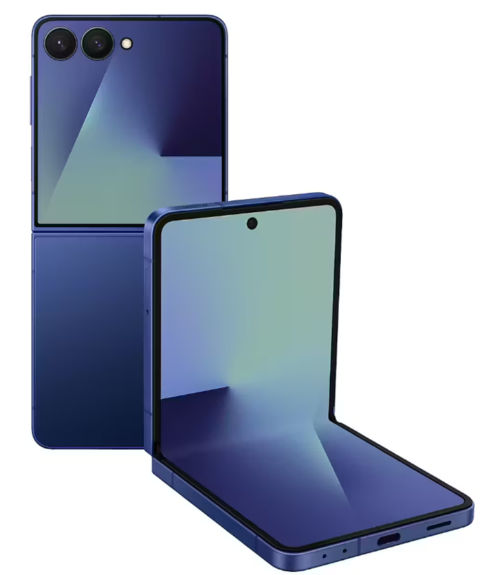 Samsung Galaxy Z Flip7 F766B 5G Dual Sim 12GB RAM 256GB – Mėlyna Shadow