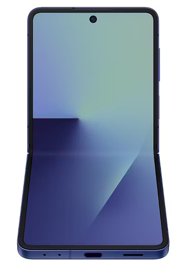 Samsung Galaxy Z Flip7 F766B 5G Dual Sim 12GB RAM 256GB – Mėlyna Shadow