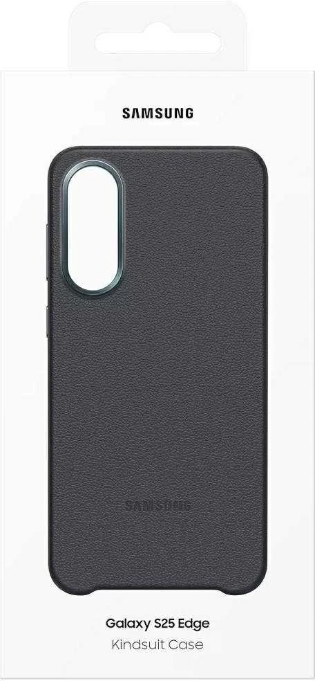 112803 Dėklas Samsung Kindsuit Dėklas skirtas Galaxy S25 Edge juodas