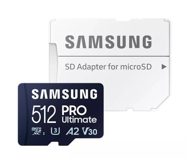 Atminties kortelė Samsung Ultimate microSDXC 512GB UHS-I U3