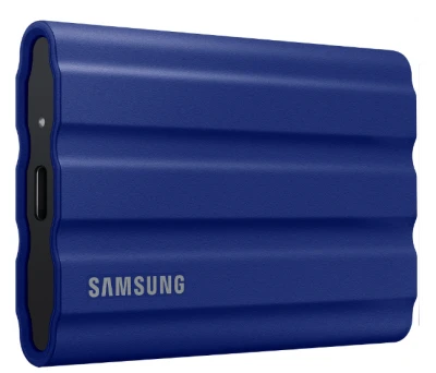Išorinis kietasis diskas Samsung nešiojamasis SSD T7, Mėlynos spalvos