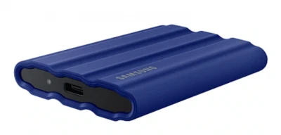 Išorinis kietasis diskas Samsung nešiojamasis SSD T7, Mėlynos spalvos