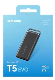 Nešiojamas kietasis diskas Samsung MU-PH2T0S/EU Portable SSD 2TB/T5 EVO USB 3.2 Gen 1