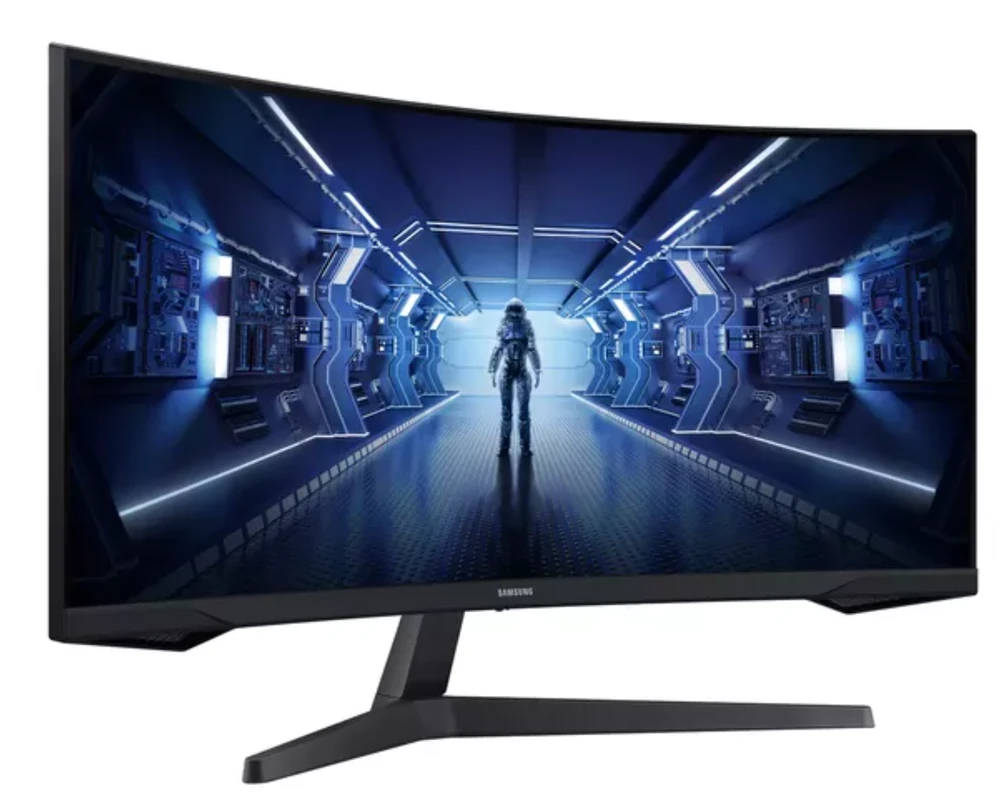 Monitorius Monitorius SAMSUNG Odyssey G5 G55T 34 colių UWQHD VA 165Hz 250cd / m2 ...