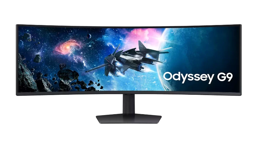 Monitorius Samsung | Odyssey G9 G95C LS49CG954EUXEN | 49 " | VA | 32:9 | 240 Hz | 1 ms | 5120 x 1440 pikselių | 450 cd/m² | HDMI jungtys quantity 2 | Juodas
