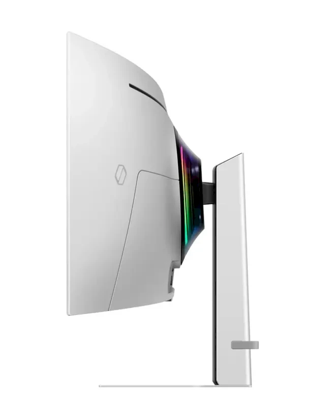 Monitorius Samsung | LS49DG934SUXEN Odyssey G9 G93SD | 49 " | OLED | DQHD | 32:9 | 240 Hz | 0.03 ms | 5120 x 1440 pikselių | 250 cd/m² | HDMI jungtys quantity 1 | Sidabrinis