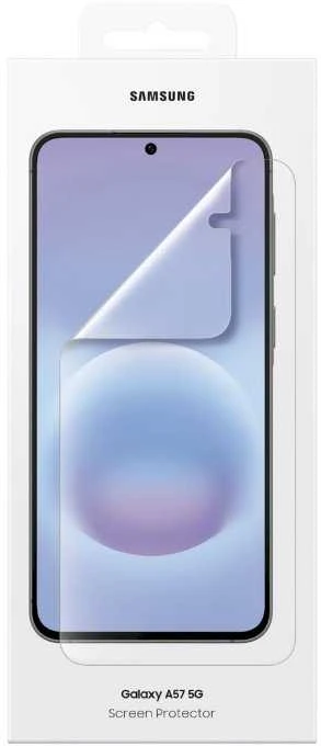 112803 EF-UA576CTE apsauginė „Samsung Galaxy A57“ plėvelė, skaidri