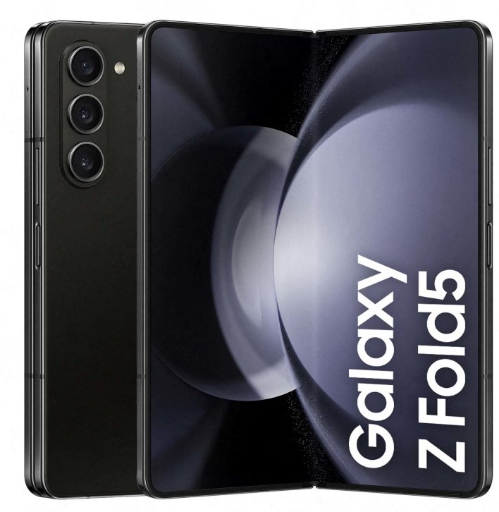 Išmanusis telefonas Samsung Galaxy Fold 5, 512GB, Fantomo juodos spalvos (Phantom Black)