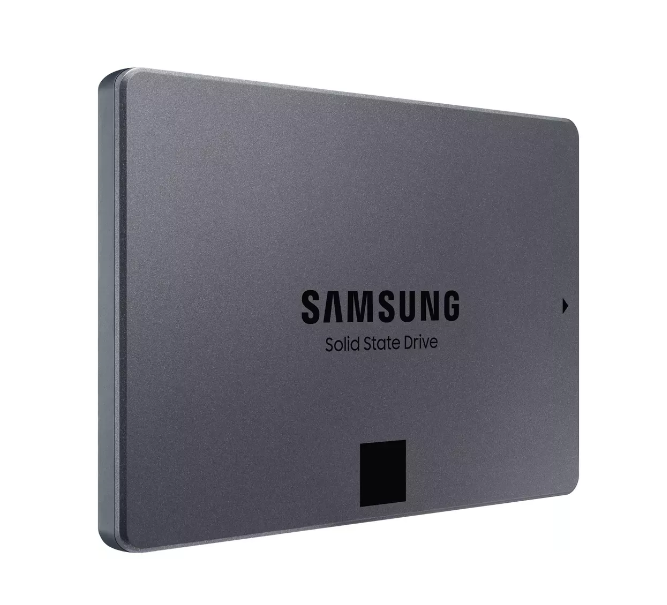 Kietasis diskas  SSD SAMSUNG 870 QVO/1TB/Rašymo greitis 530 MBytes/sec/Skaitymo greitis 560 MBytes/sec/2,5"/TBW 360 TB/MTBF 1500000 hours/MZ-77Q1T0BW