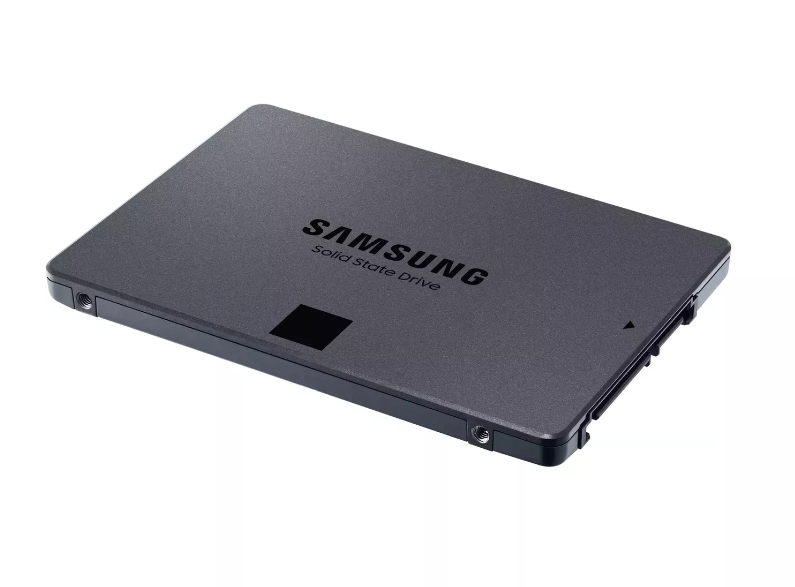 Kietasis diskas  SSD SAMSUNG 870 QVO/1TB/Rašymo greitis 530 MBytes/sec/Skaitymo greitis 560 MBytes/sec/2,5"/TBW 360 TB/MTBF 1500000 hours/MZ-77Q1T0BW