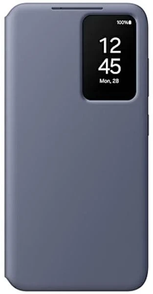 „Samsung Galaxy S24 Smart View“ piniginės dėklas, violetinis