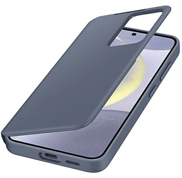 „Samsung Galaxy S24 Smart View“ piniginės dėklas, violetinis