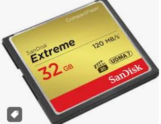 Atminties kortelė SanDisk Extreme Pro CF 160MB/s 32GB VPG 65, UDMA 7; EAN: 619659102432