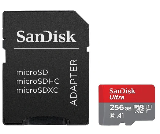 Sandisk microSD kortelė su SD adapteriu