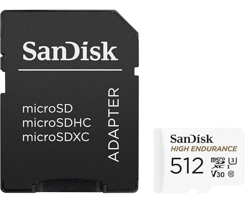 Atminties kortelė MicroSD Kortelė - SanDisk 512GB Klasės 10