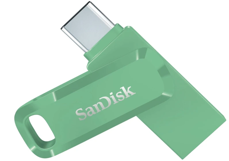 „SanDisk Ultra Dual Drive Go USB Type-C“, „Absinthe Žalias“, pasaulinis, EAN: 619659204105