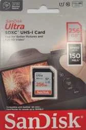 Atminties kortelė Sandisk Ultra UHS-I SDXC 256GB