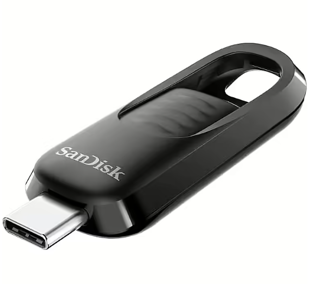 SanDisk Phone Drive USB Type-C/USB Type-A įrenginiai, 100MB/s, 256GB - Juodas Color, EAN: 619659206253