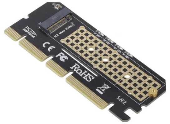 M.2 Adapteris - Savio AK-41 PCI-E Išplėtimo Kortelė