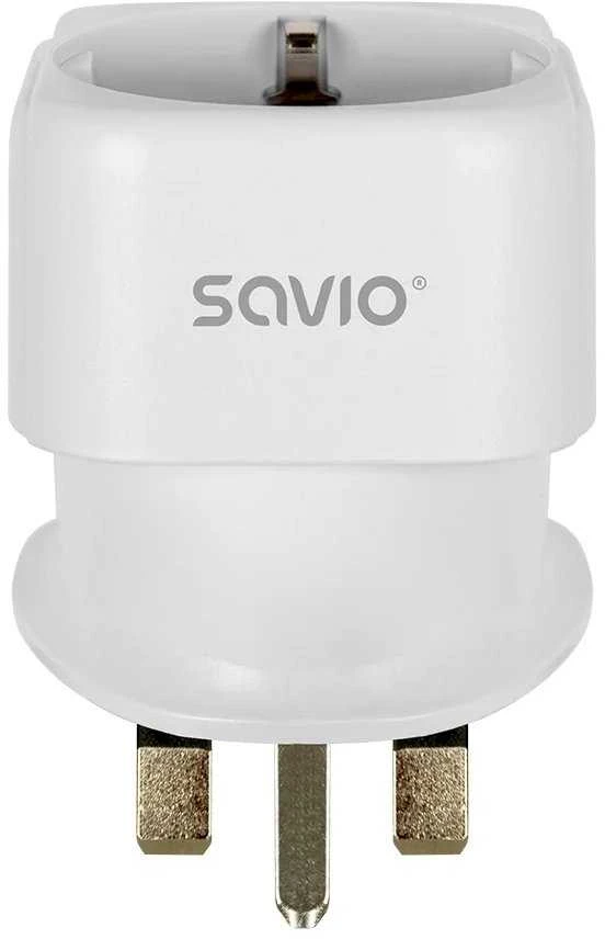 Savio Adapteris kelioninis, gniazdo EU - wtyk UK AP-04