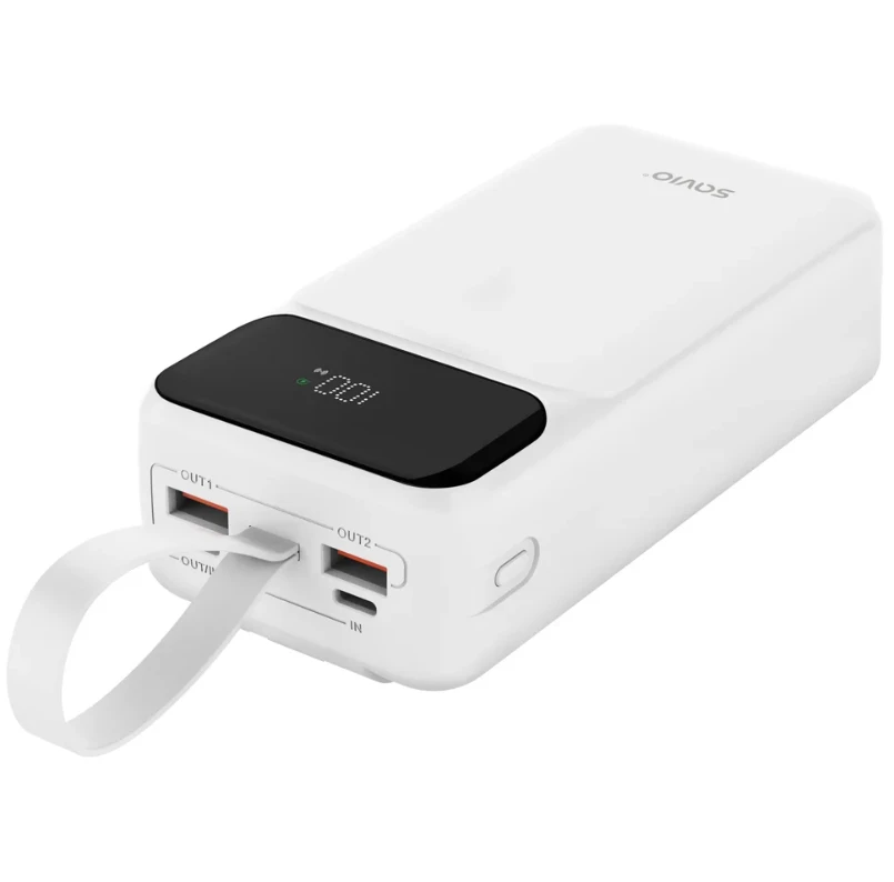 Savio BA-11 30000 mAh balta