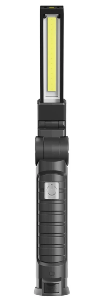 LED Lempa - Savio FL-03 COB Įkraunama, USB-C, 150 lm, Sukamoji Galvutė, Magnetas