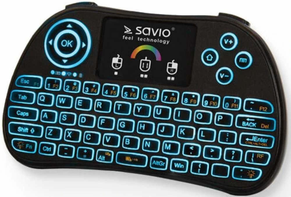 Savio Klaviatūra Smart TV klaviatūra KW-03