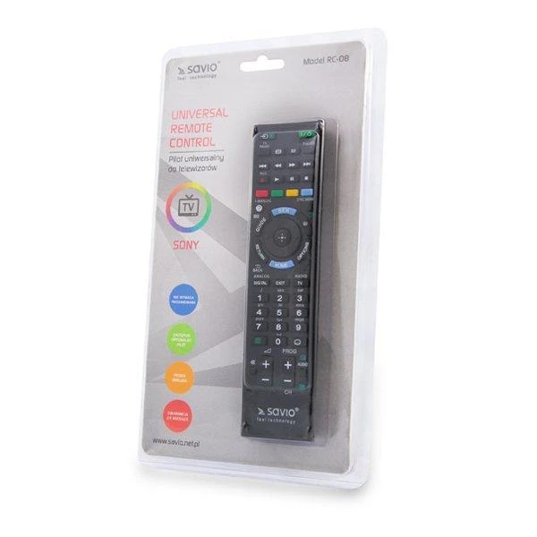 TV pultas Savio RC-08 Sony